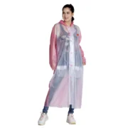 15W FANTASY PVC Zip Womens Raincoat
