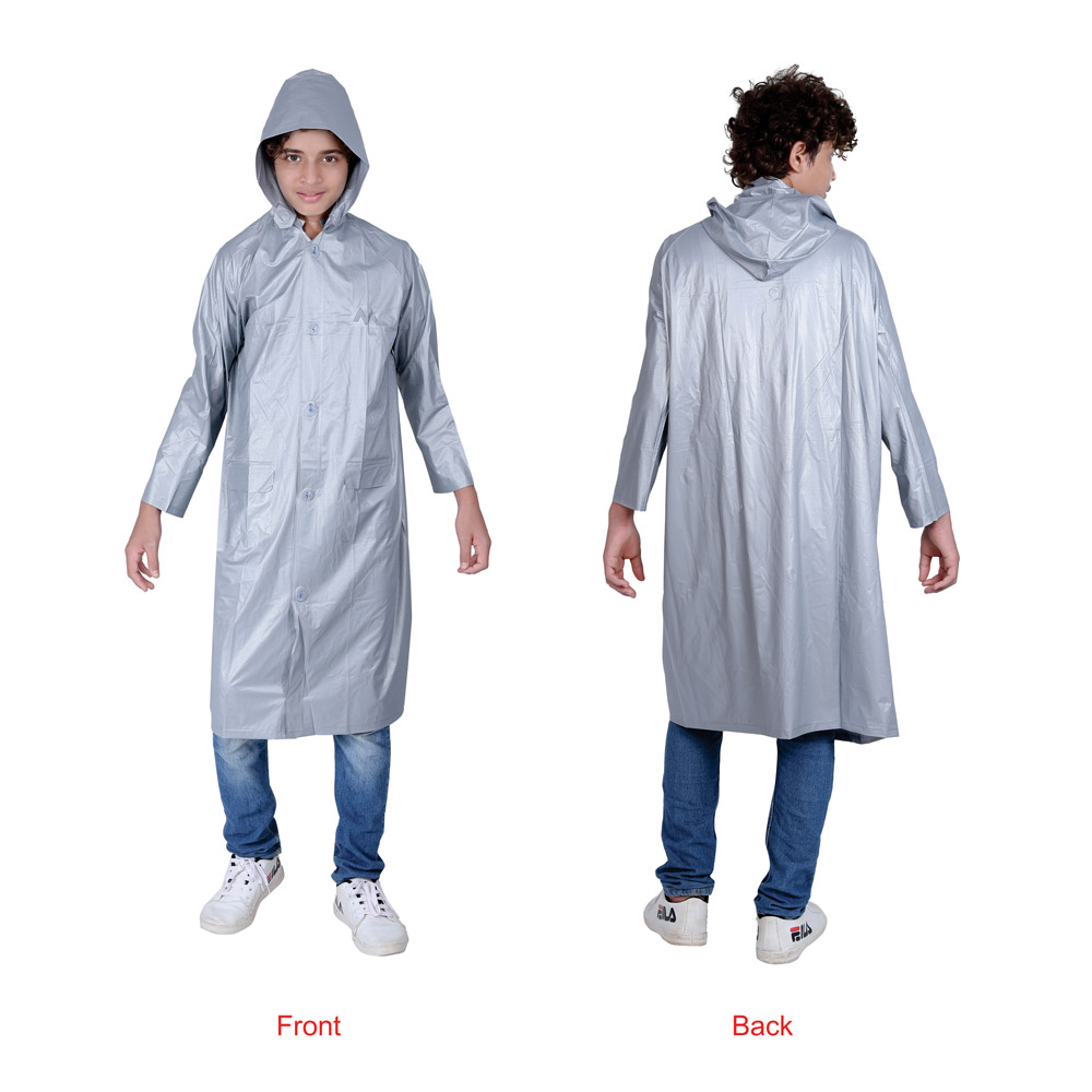 21K ECONOMY Plain PVC Kids Raincoat - Image 29