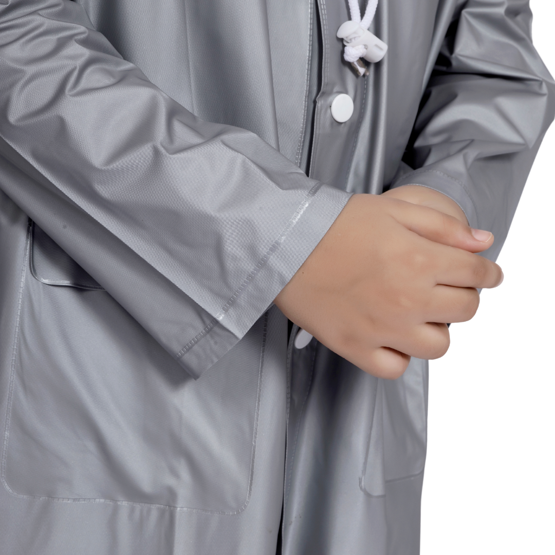 21K ECONOMY Plain PVC Kids Raincoat - Image 22