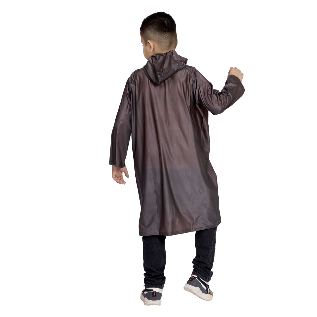 21K ECONOMY Plain PVC Kids Raincoat - Image 15