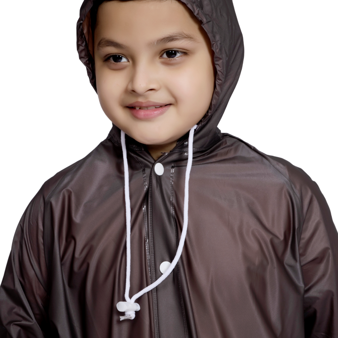 21K ECONOMY Plain PVC Kids Raincoat - Image 11