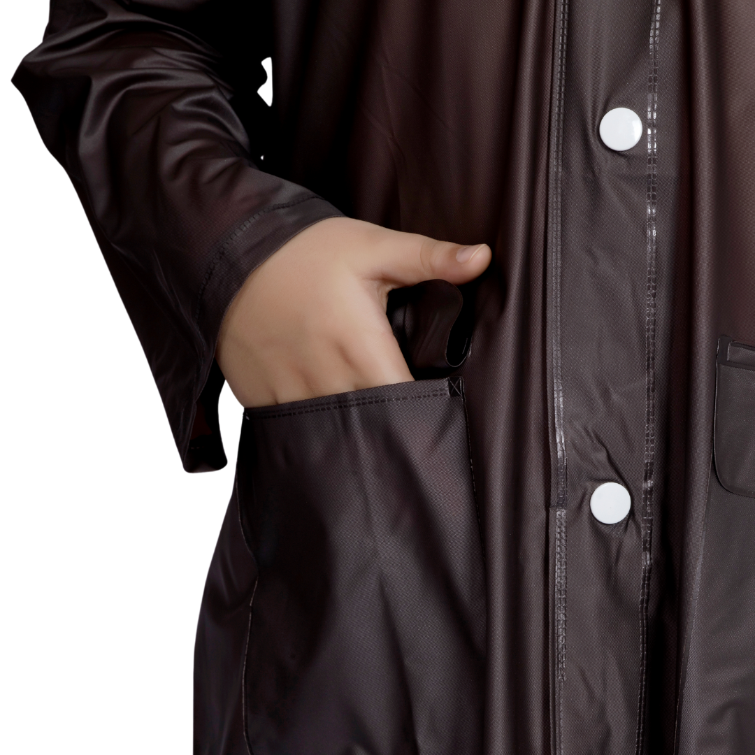 21K ECONOMY Plain PVC Kids Raincoat - Image 9