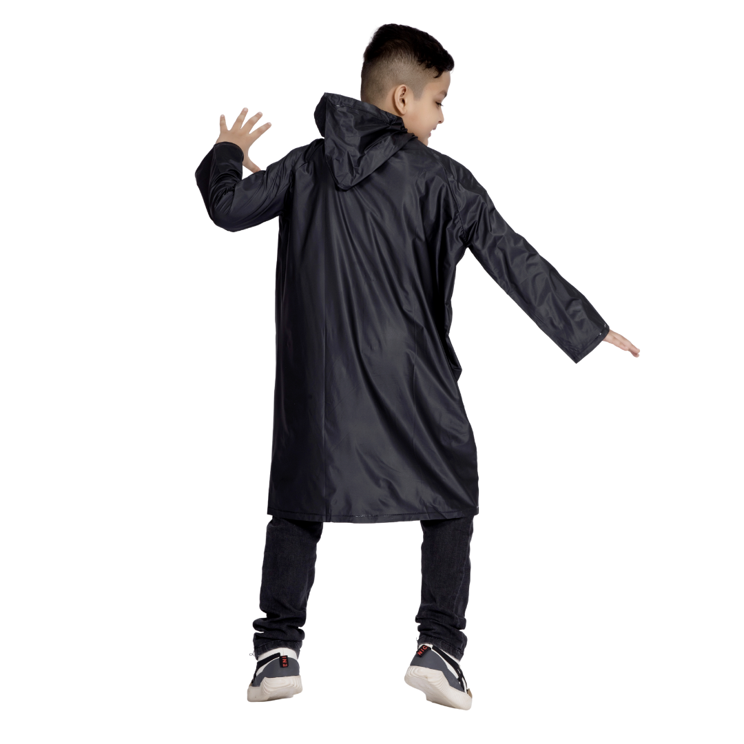 21K ECONOMY Plain PVC Kids Raincoat - Image 8