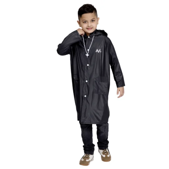 21K ECONOMY Plain PVC Kids Raincoat