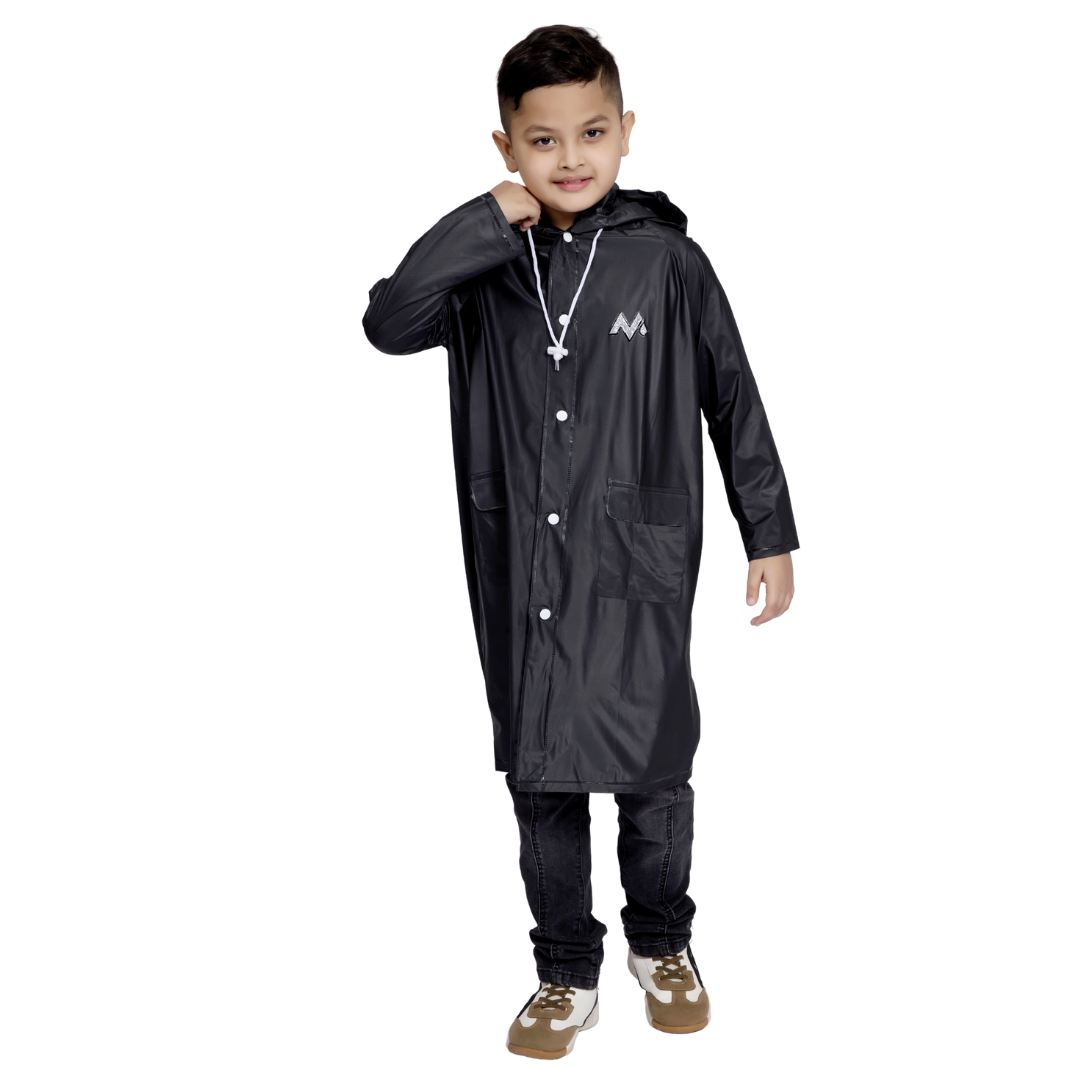 21K ECONOMY Plain PVC Kids Raincoat