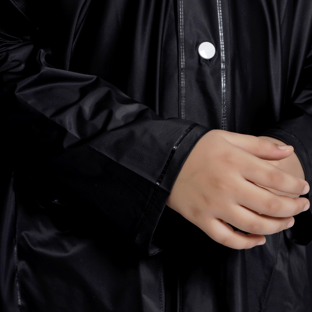 21K ECONOMY Plain PVC Kids Raincoat - Image 4