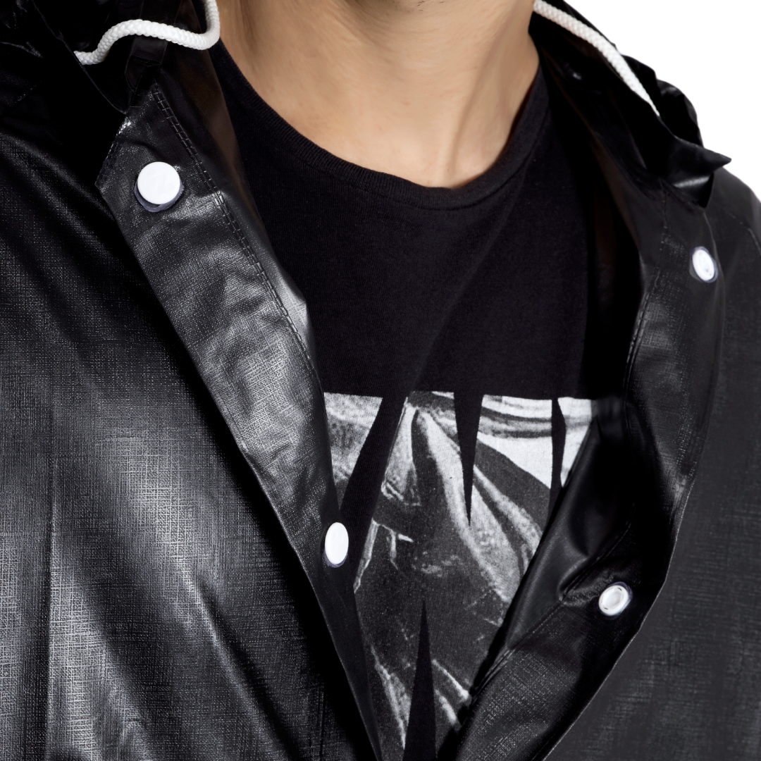 21M ECONOMY Plain PVC Mens Raincoat - Image 30