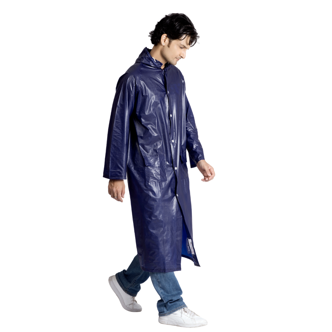 21M ECONOMY Plain PVC Mens Raincoat - Image 20