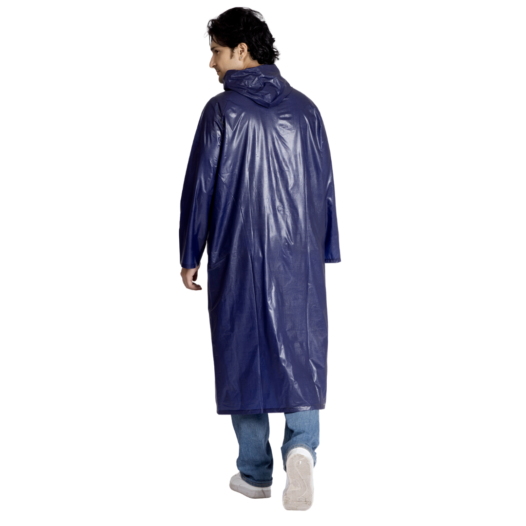21M ECONOMY Plain PVC Mens Raincoat - Image 19