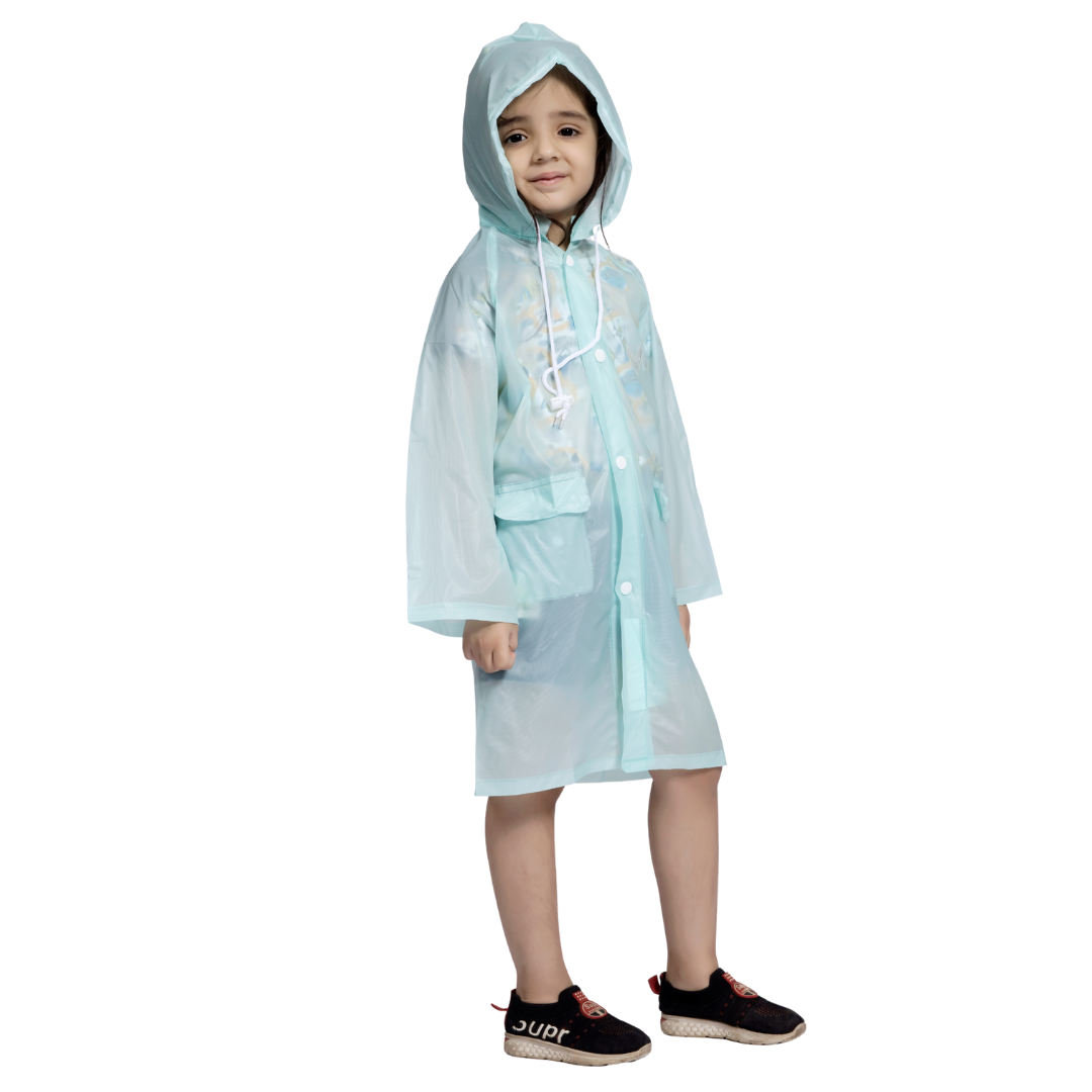 22K ECONOMY Trans PVC Kids Raincoat - Image 26
