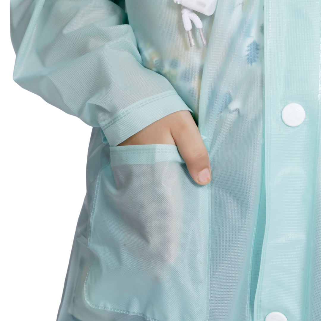 22K ECONOMY Trans PVC Kids Raincoat - Image 24