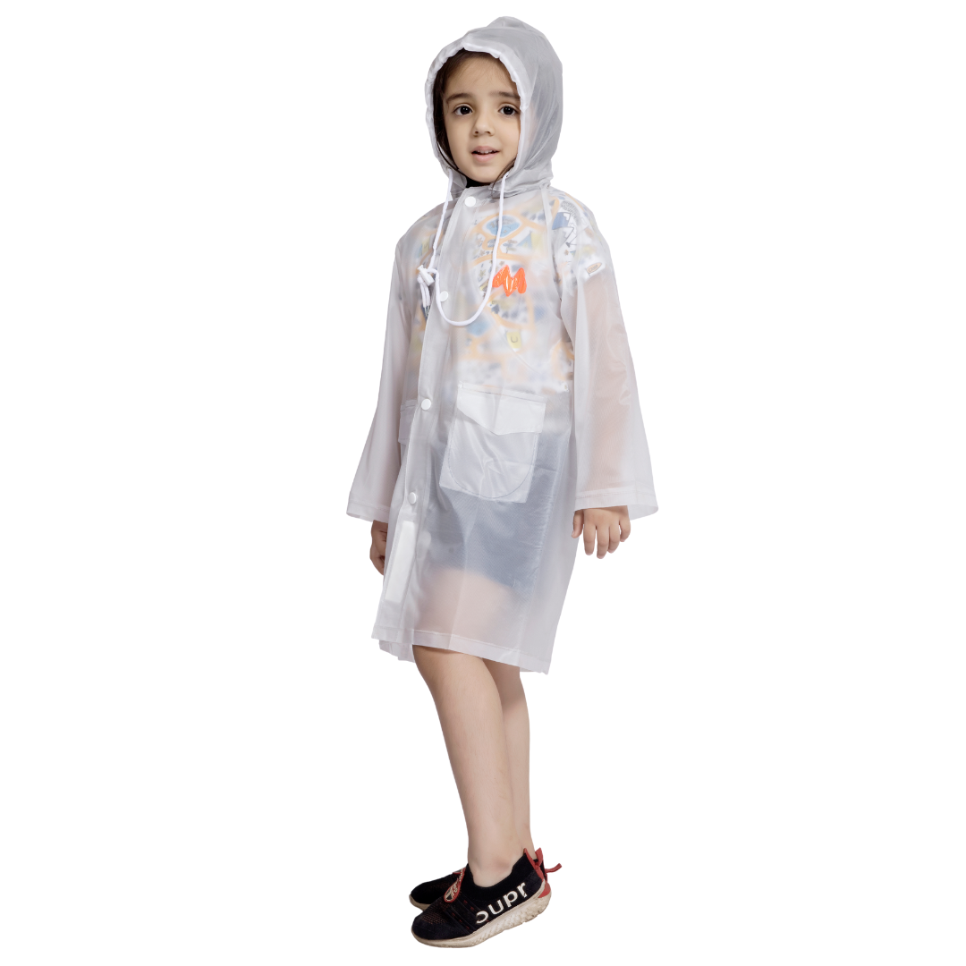 22K ECONOMY Trans PVC Kids Raincoat - Image 22