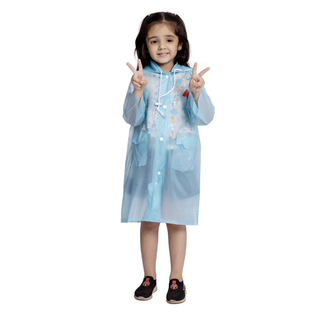 22K ECONOMY Trans PVC Kids Raincoat - Image 14
