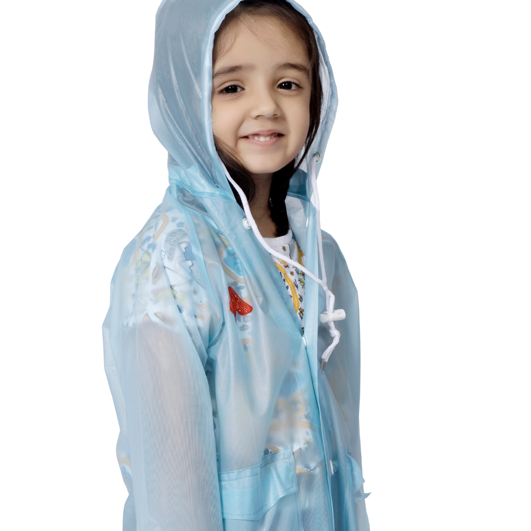 22K ECONOMY Trans PVC Kids Raincoat - Image 8