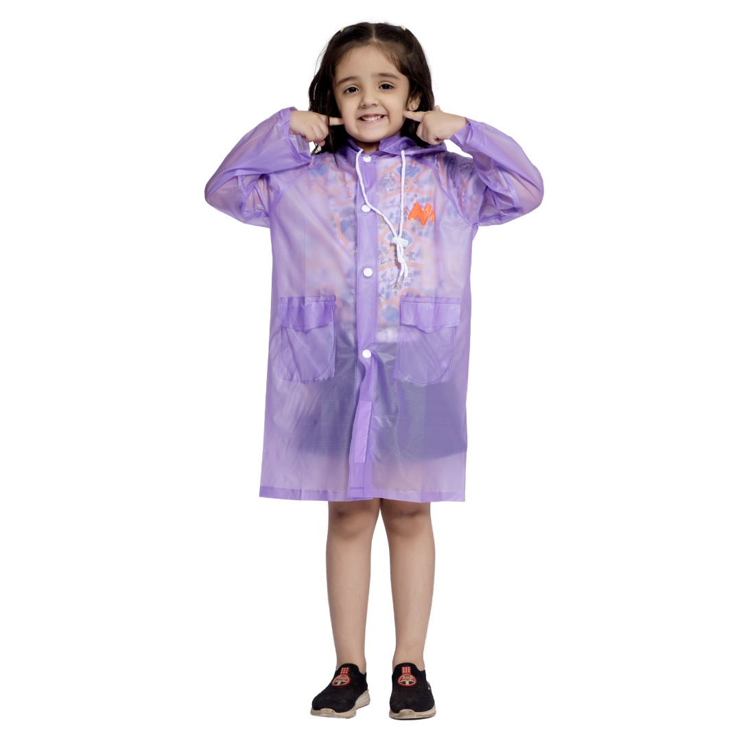 22K ECONOMY Trans PVC Kids Raincoat