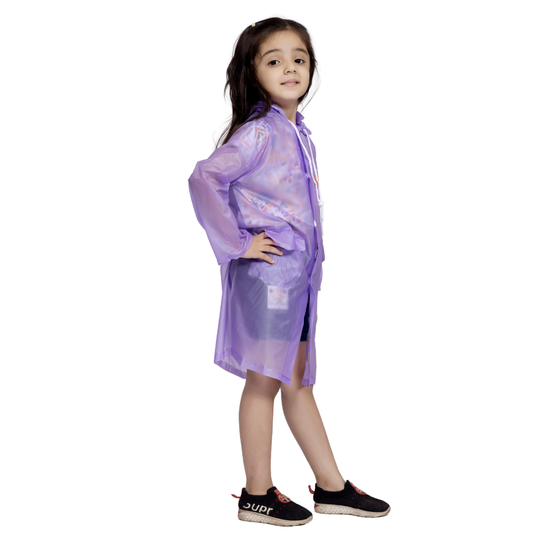 22K ECONOMY Trans PVC Kids Raincoat - Image 5