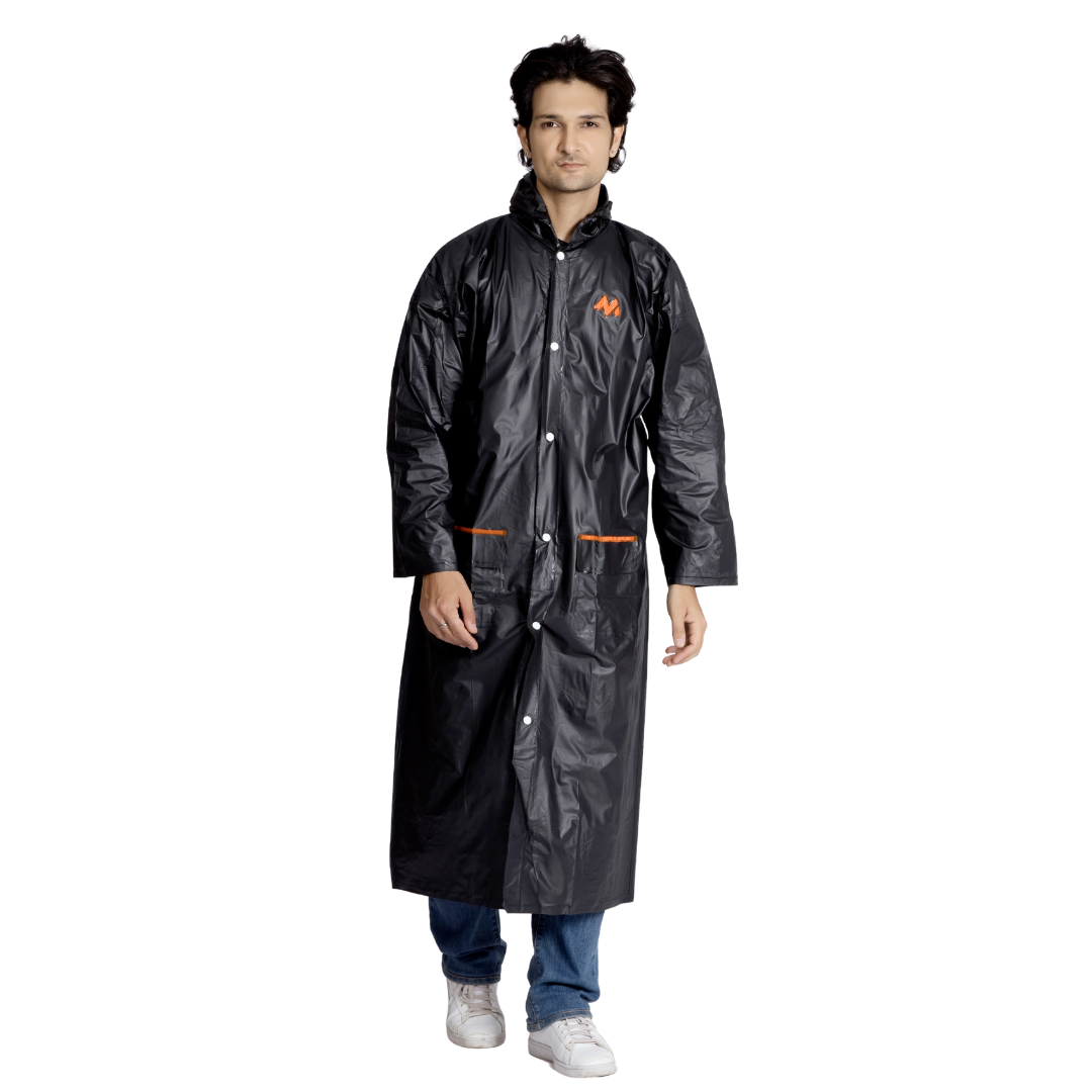 2M CRYSTAL Plain PVC Mens Raincoat - Image 21