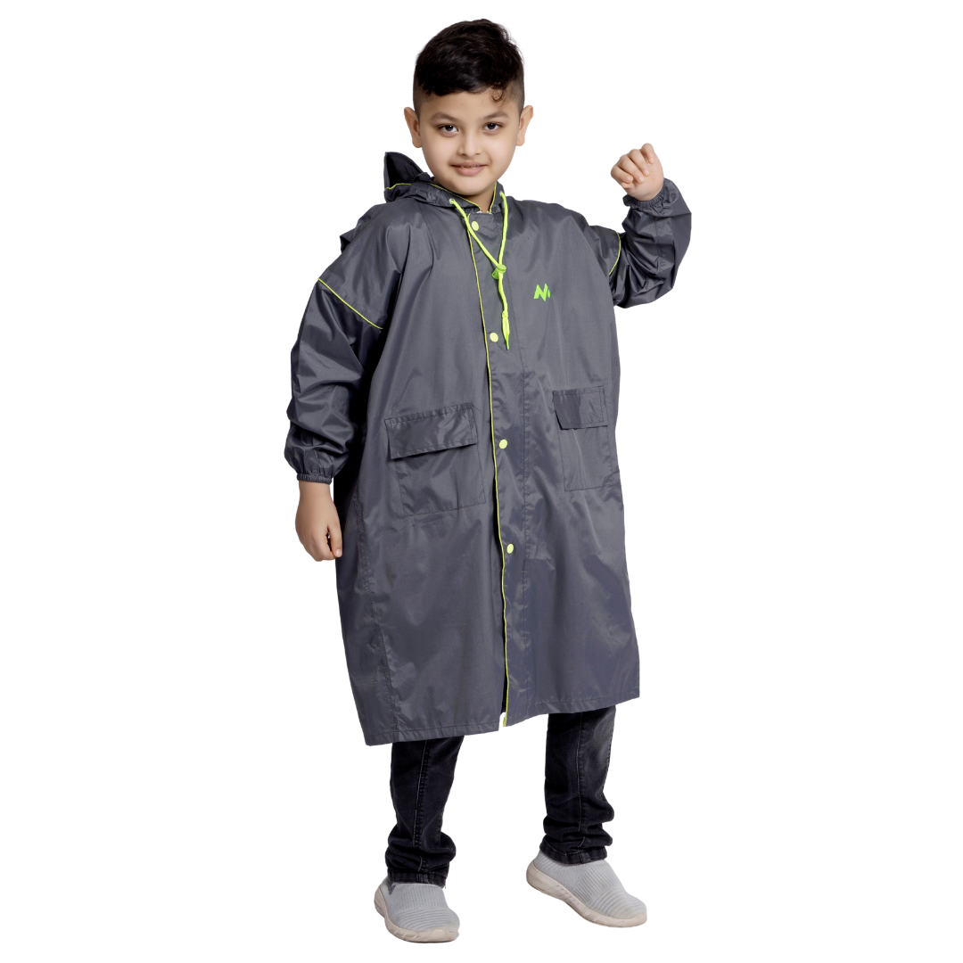 32K CINDRELA PU Taping Kids Raincoat - Image 6