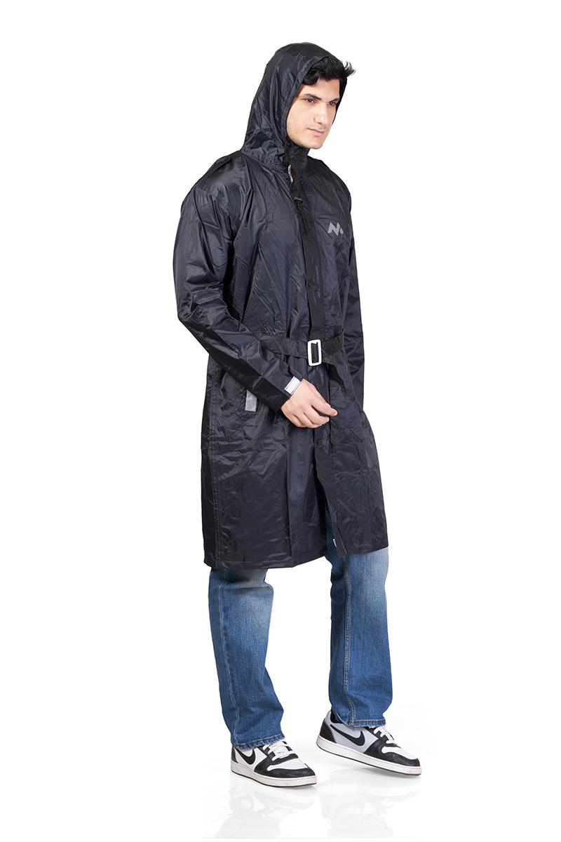 34M CARLOS Taping Short Raincoat - Image 42