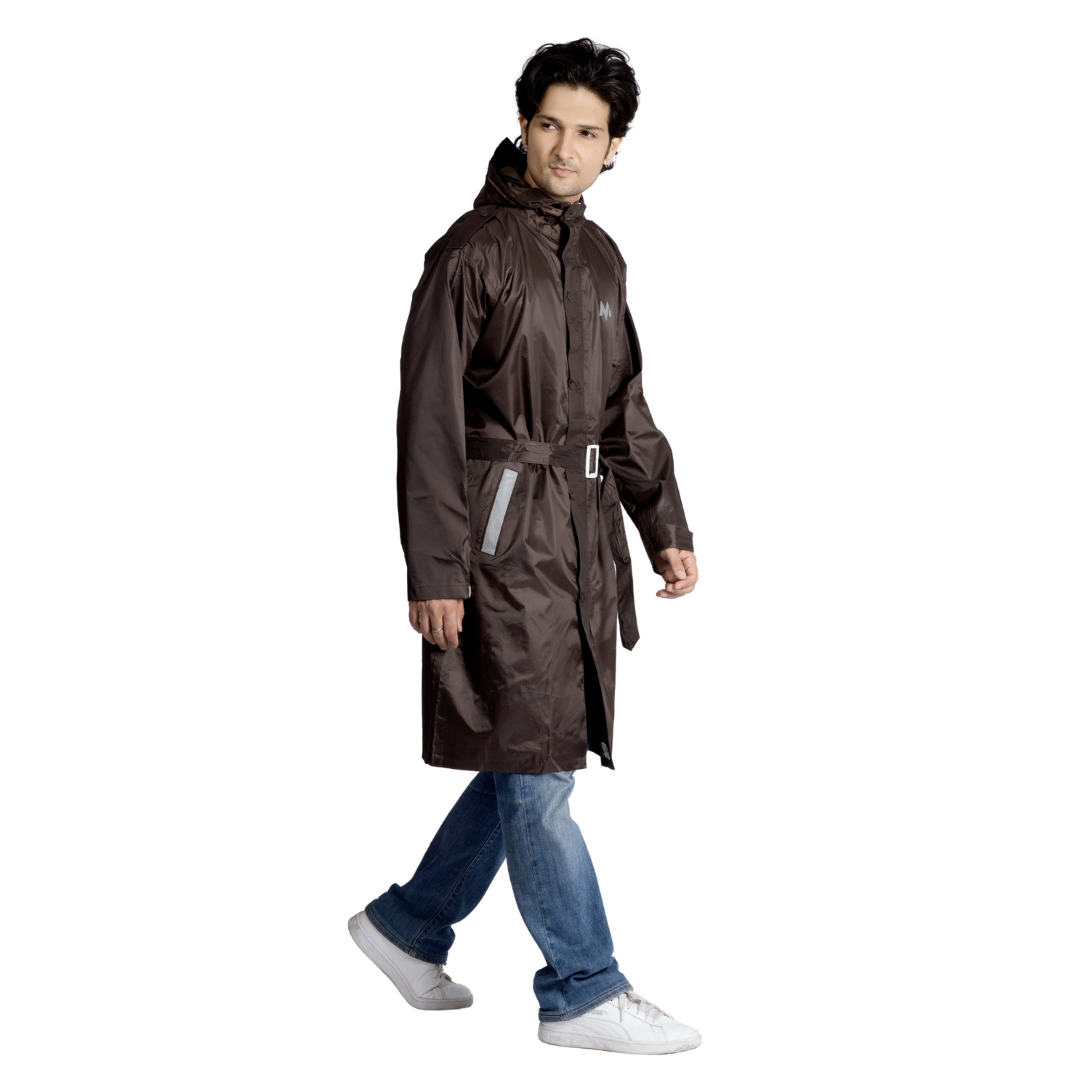 34M CARLOS Taping Short Raincoat - Image 39