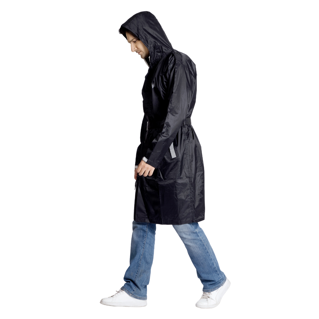 34M CARLOS Taping Short Raincoat - Image 32