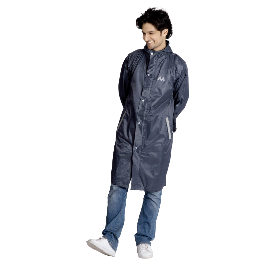 34M CARLOS Taping Short Raincoat - Image 28