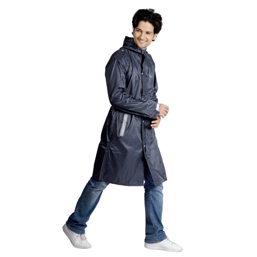 34M CARLOS Taping Short Raincoat - Image 27
