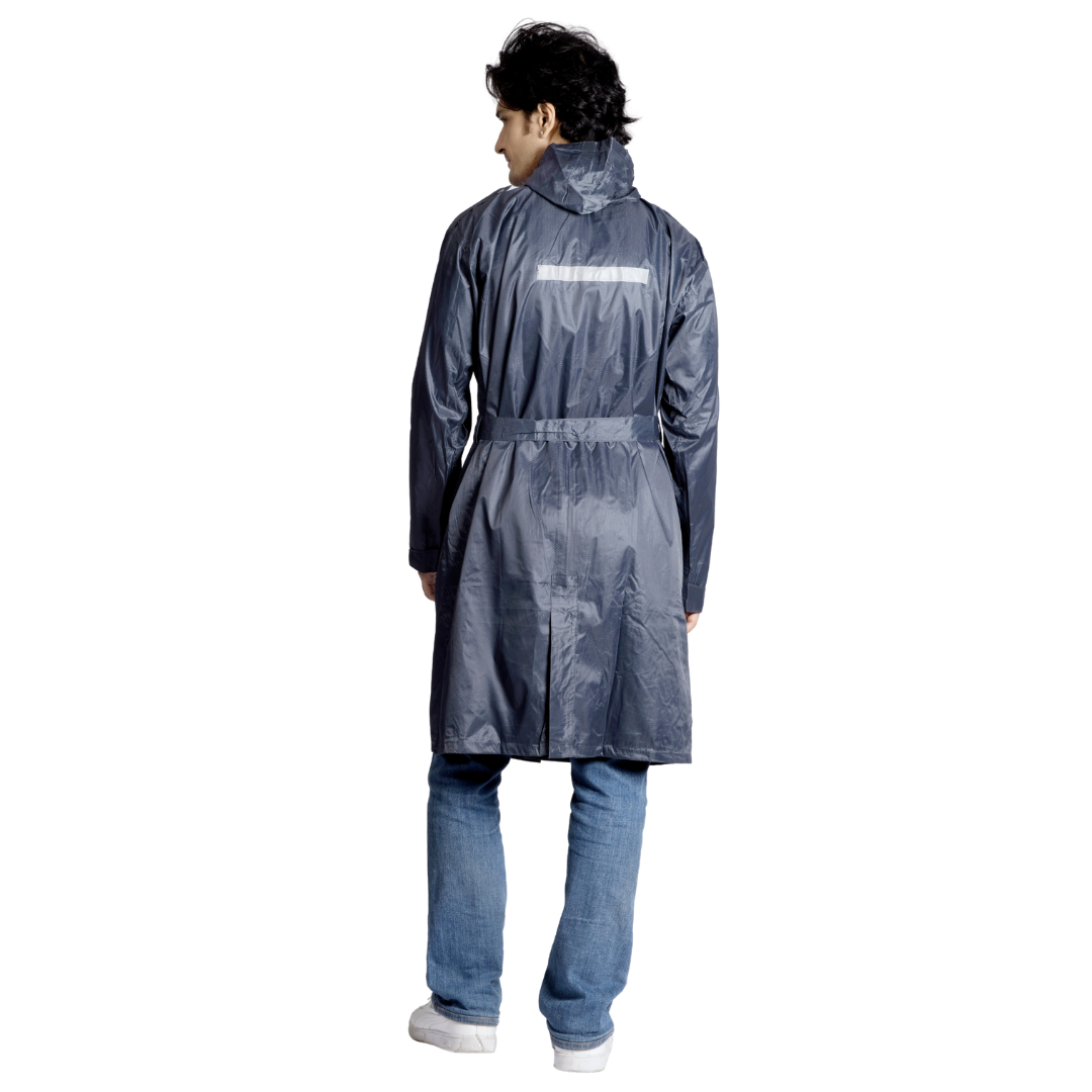 34M CARLOS Taping Short Raincoat - Image 25