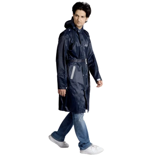 34M CARLOS Taping Short Raincoat