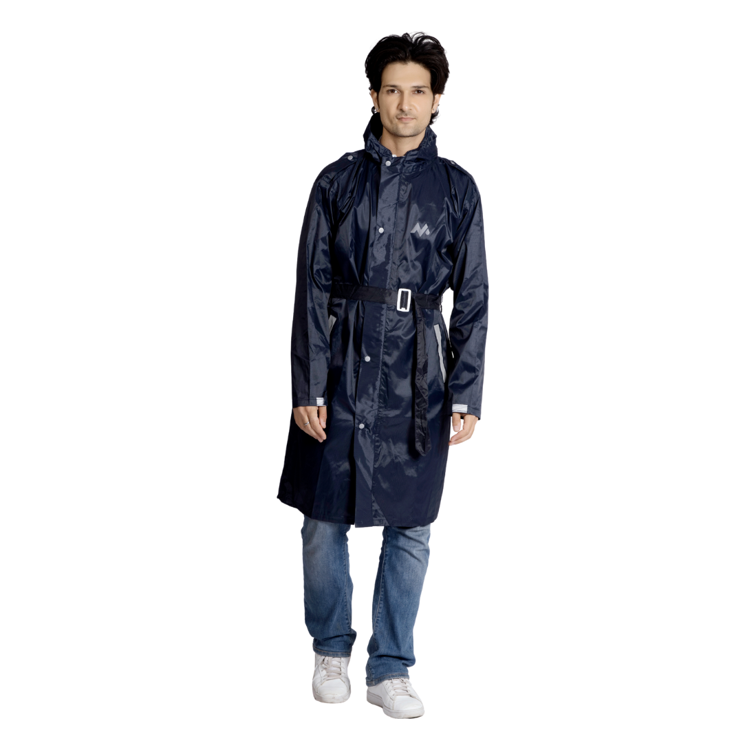 34M CARLOS Taping Short Raincoat - Image 23
