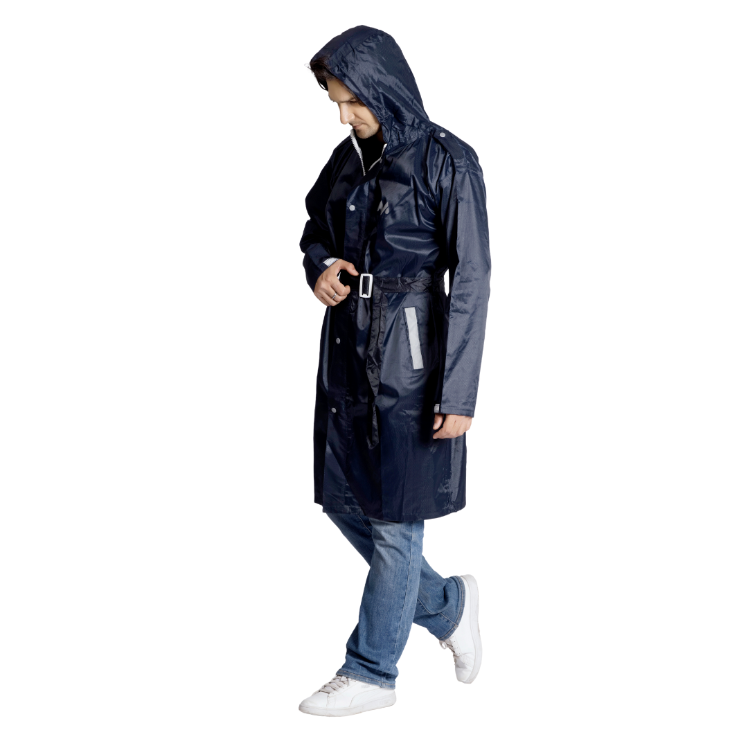 34M CARLOS Taping Short Raincoat - Image 22