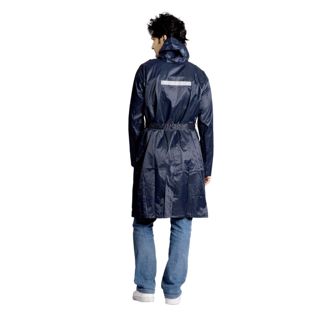 34M CARLOS Taping Short Raincoat - Image 21