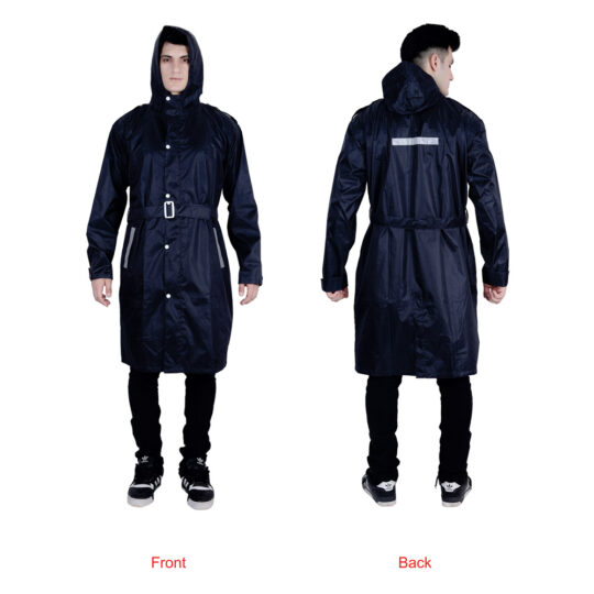 37A Carlos Taping Short Raincoat