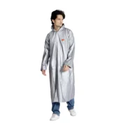 4M SUPREME Plain PVC Mens Raincoat