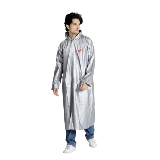4M SUPREME Plain PVC Mens Raincoat