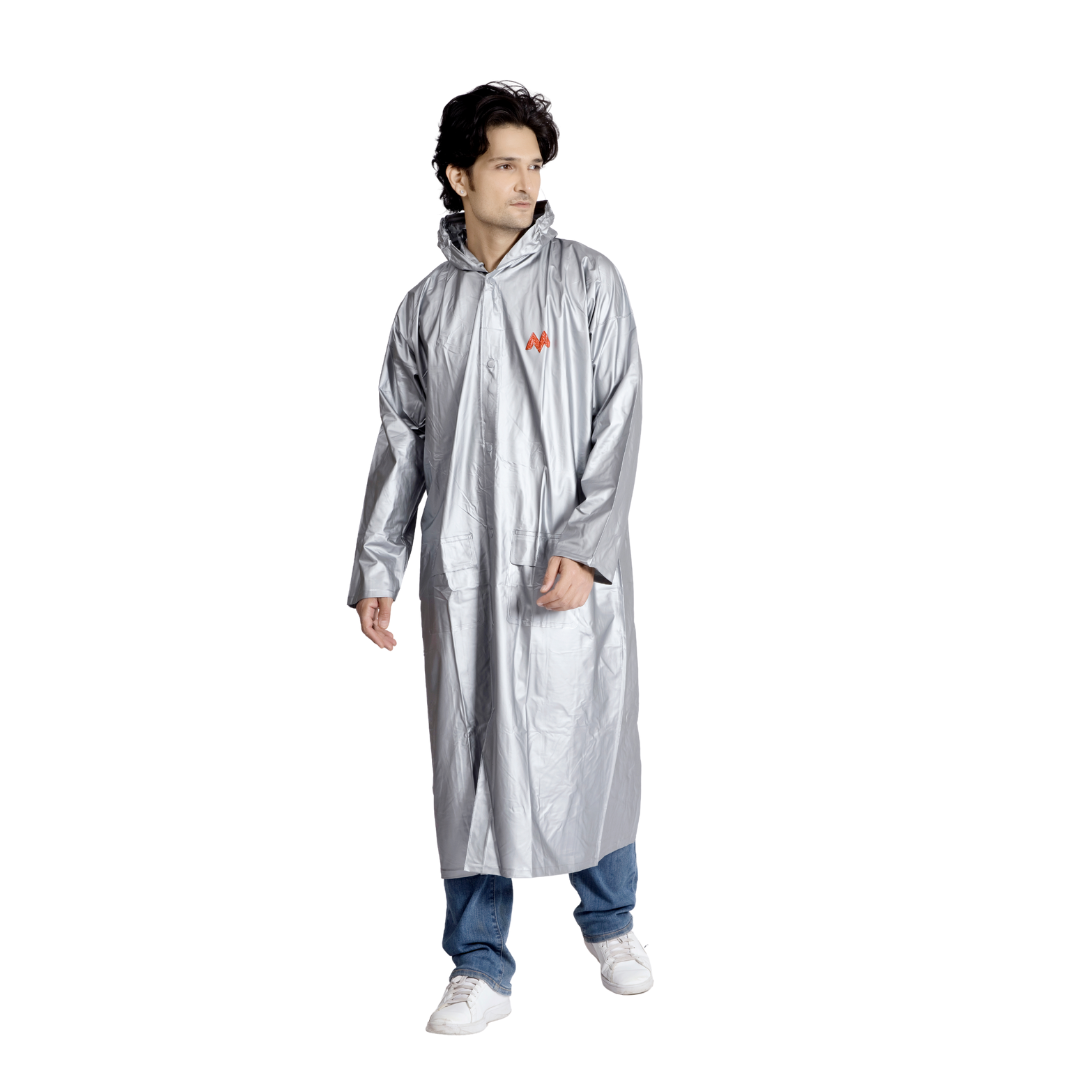 4M SUPREME Plain PVC Mens Raincoat