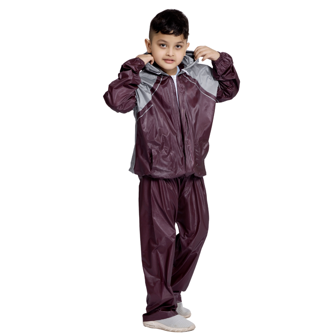 52K RAINMANZ DC PVC Kids Rainsuit