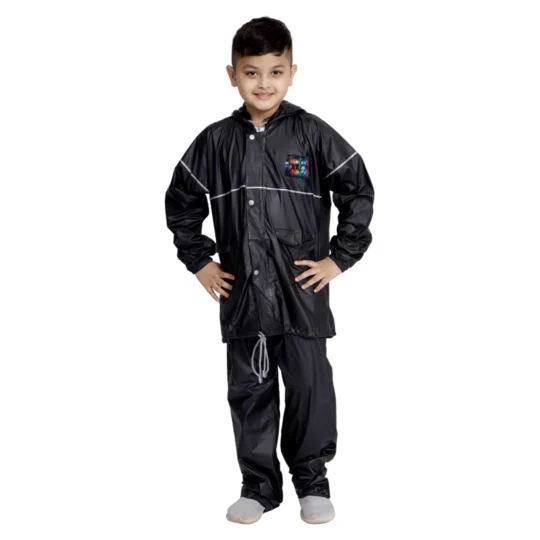 55K RAINBOW SOLITAIRE PVC Kids Rainsuit