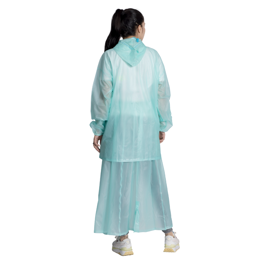 62W SPLASH PVC Womens Skirt Top Rainsuit - Image 42