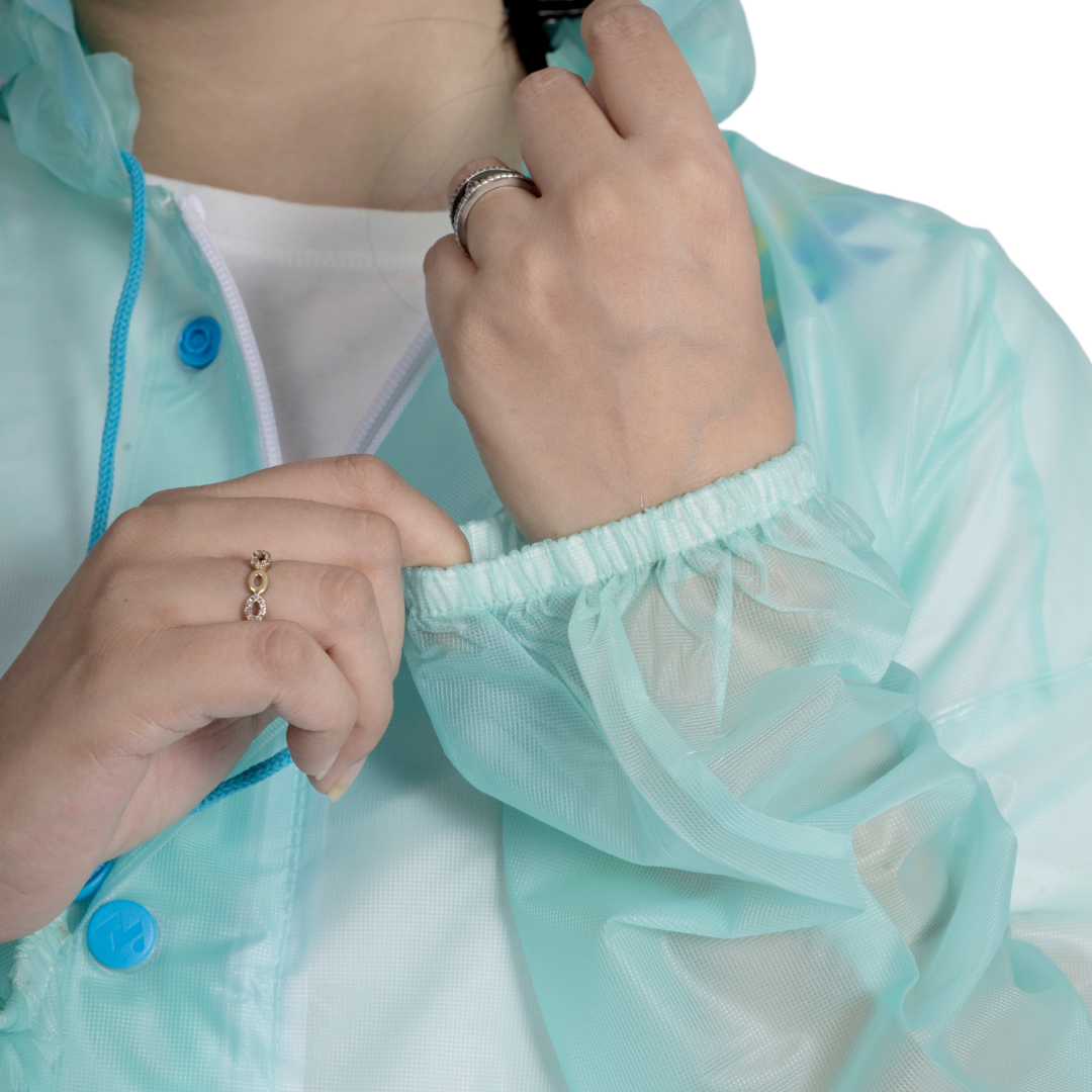 62W SPLASH PVC Womens Skirt Top Rainsuit - Image 39