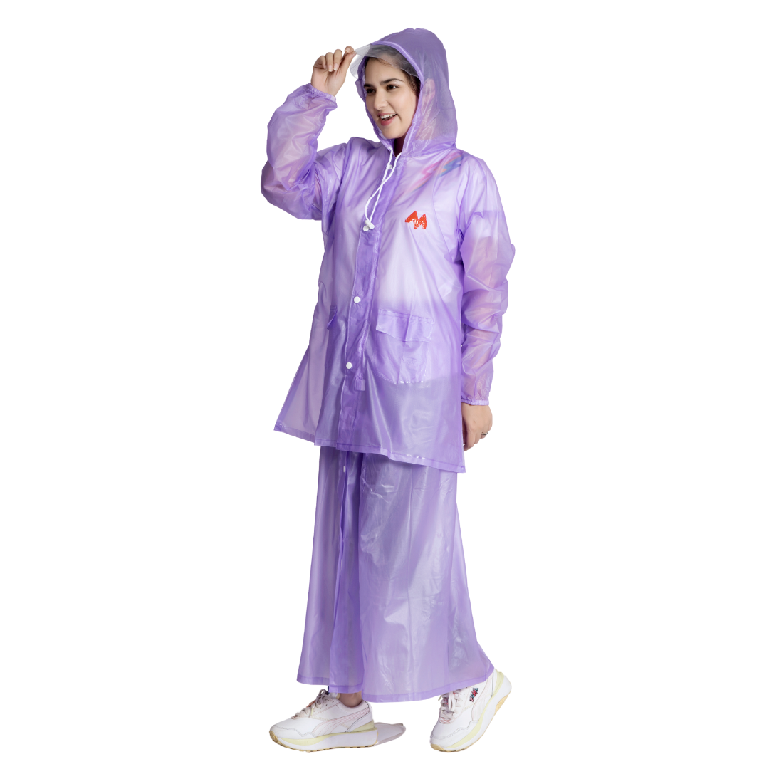 62W SPLASH PVC Womens Skirt Top Rainsuit - Image 38