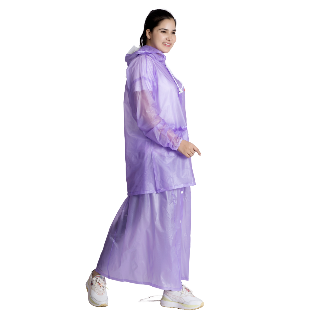 62W SPLASH PVC Womens Skirt Top Rainsuit - Image 37
