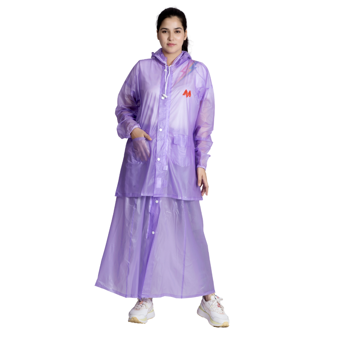 62W SPLASH PVC Womens Skirt Top Rainsuit - Image 36