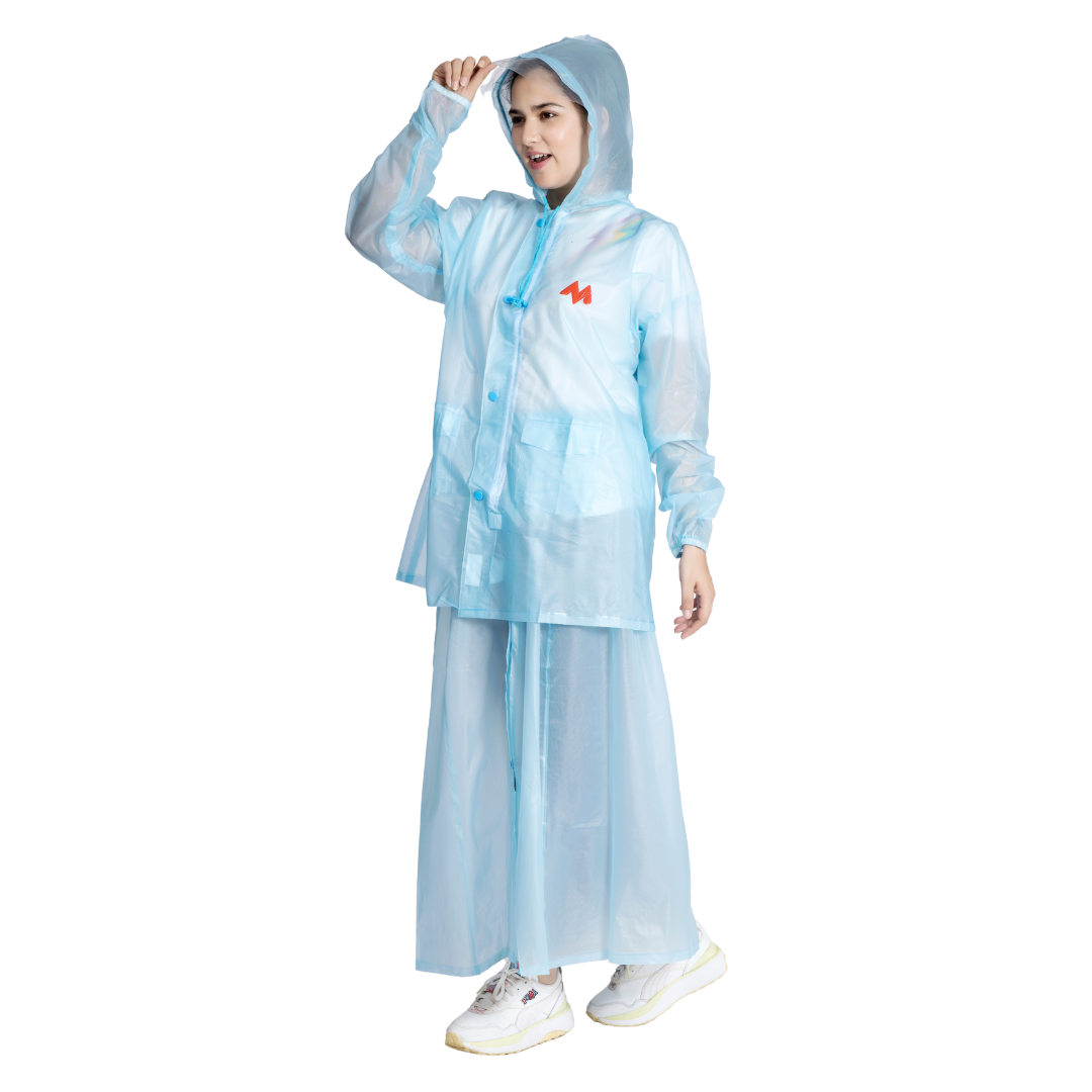 62W SPLASH PVC Womens Skirt Top Rainsuit - Image 31