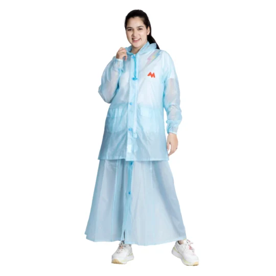 62W SPLASH PVC Womens Skirt Top Rainsuit