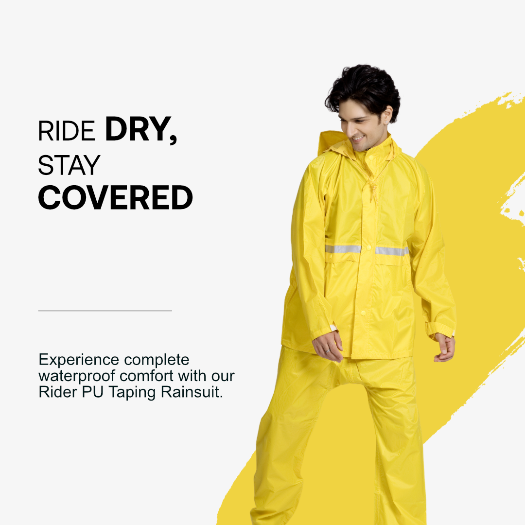 75A RIDER PU Taping Adults Rainsuit - Image 5