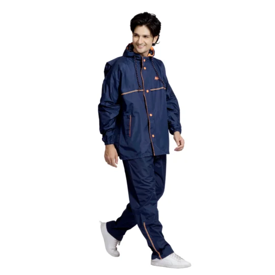 79M TIGER Back Pleat Taping Rainsuit