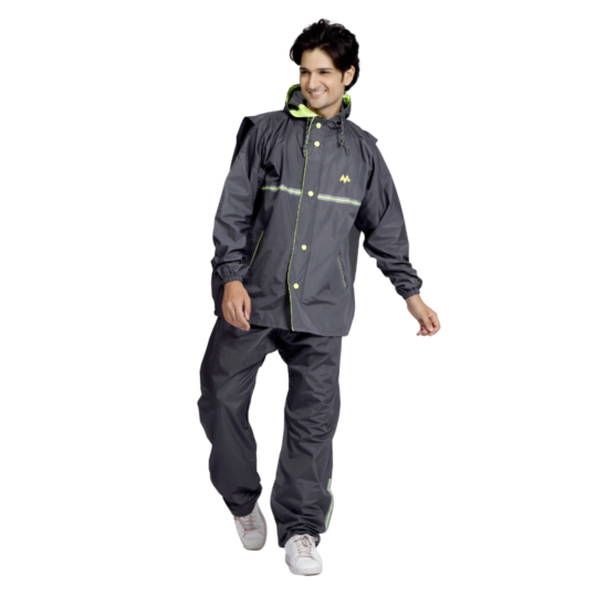 79M TIGER Back Pleat Taping Rainsuit