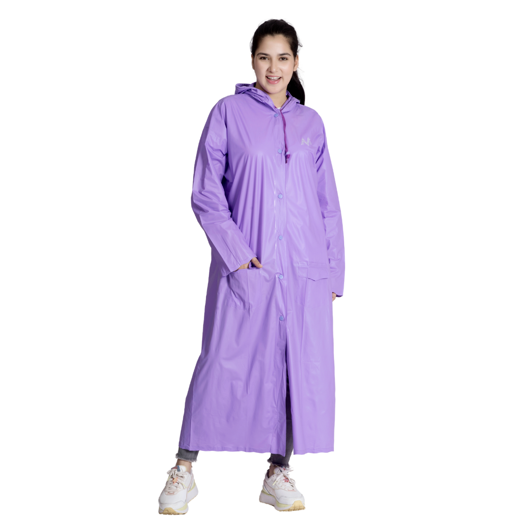 7W CRYSTAL Trans PVC Womens Raincoat - Image 48