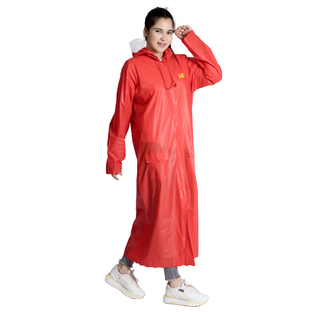 7W CRYSTAL Trans PVC Womens Raincoat - Image 41